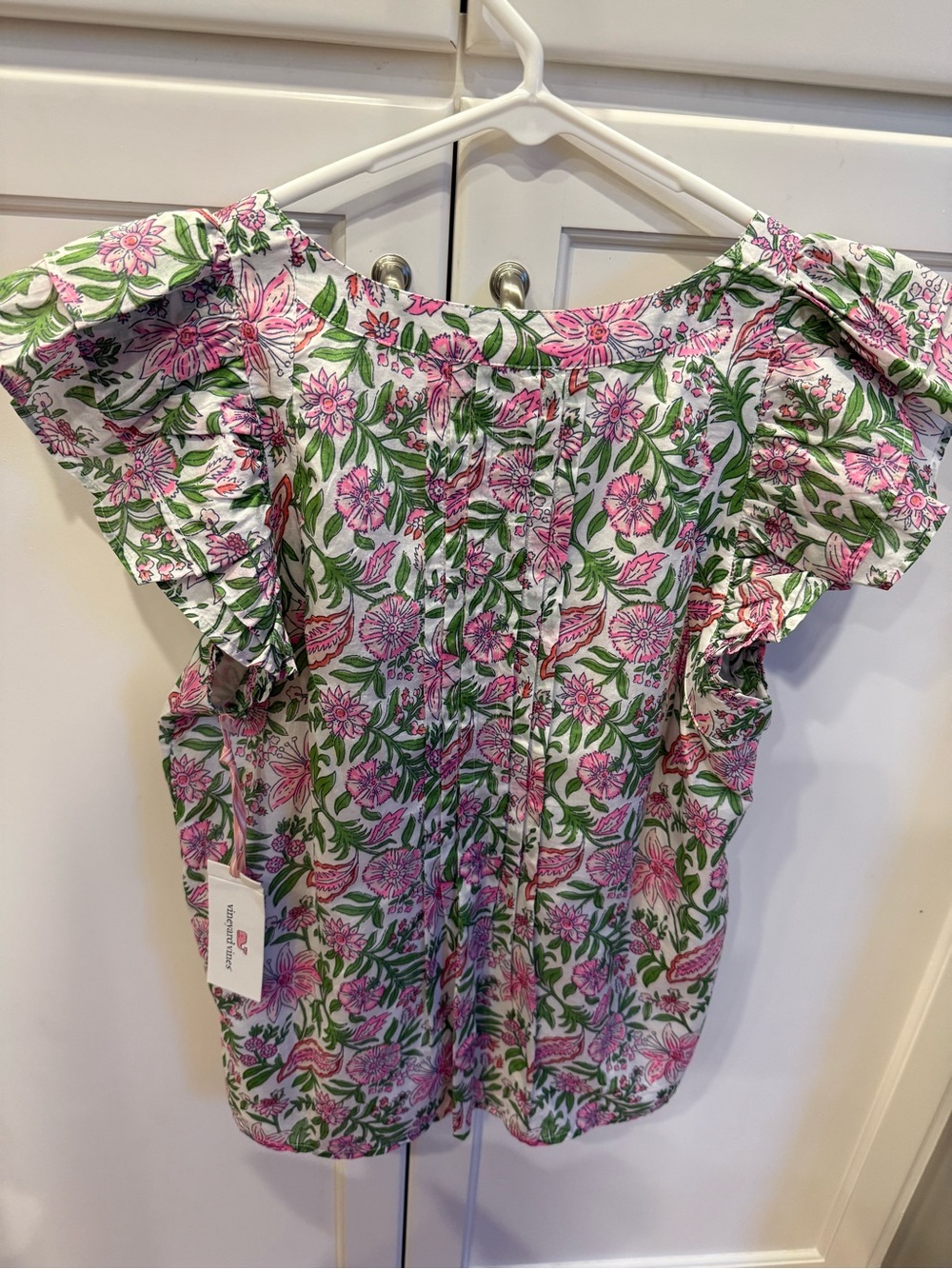 Vineyard Vines Martha’s Vineyard Shiloh Square Neck Top - Picture 2 of 3